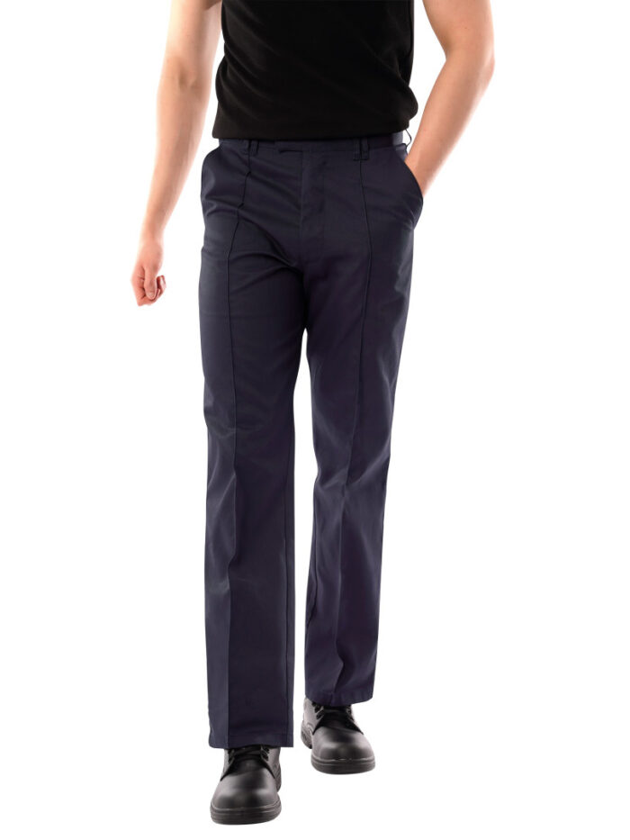 Benchmark T20 Men's Classic Work Trousers in French Navy