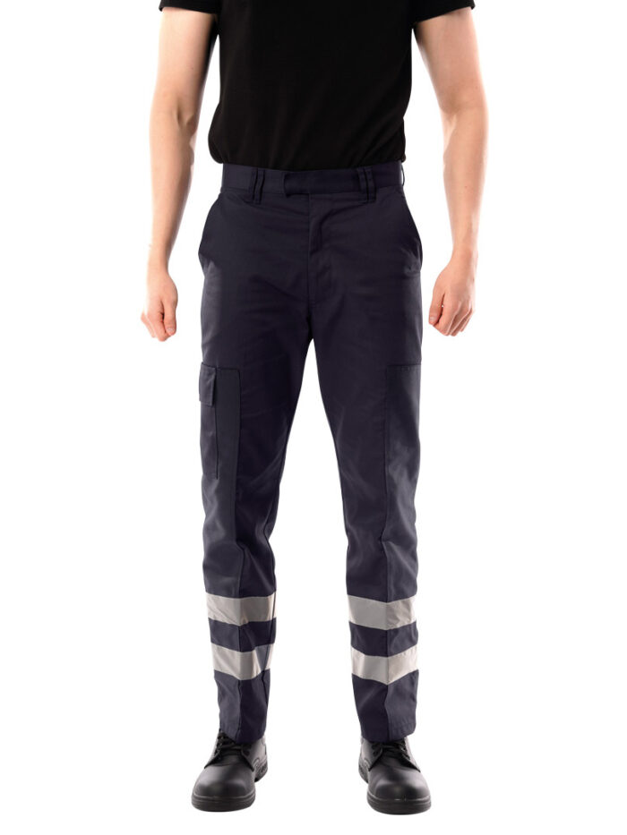 Benchmark T23 - Men’s Safety Cargo Trouser in French Navy